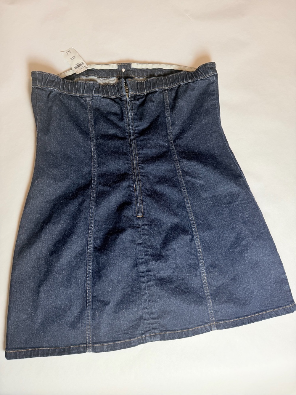 Abercrombie & Fitch Dark Blue Denim Mini Dress - Picture 4 of 5